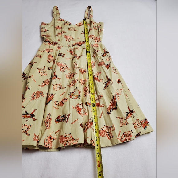 Bernie Dexter Celestial Sky Horoscope Zodiac Space Pinup Astrology dress - Picture 10 of 12